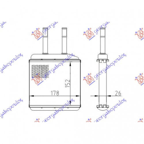 Electroventilator +/-Ac - Daewoo Matiz 1998 , 96314166