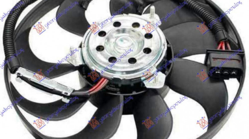 Electroventilator (+Ac/) (Mot+Fan) Benzina-Dsl - Seat Alhambra 1995 , 6n0959455f