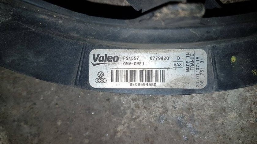 Electroventilator apa 8e0959455g audi a4 b7 2.7 tdi bpp 180 cai