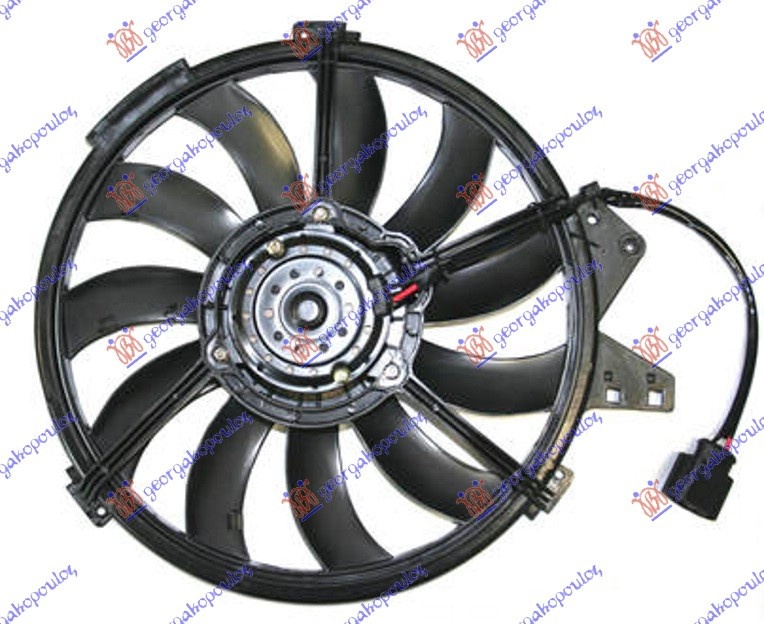 Electroventilator - Audi A2 2000 , 8z0959455c