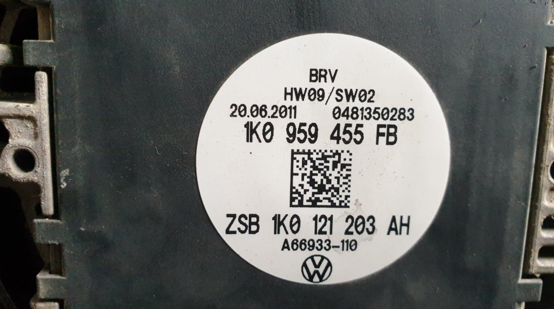 Electroventilator Audi A3 8P 1.2 TFSI 105cp coduri piesa : 1K0959455FB / 1K0121203AH