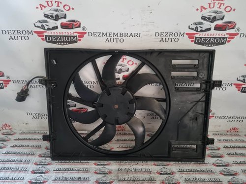 Electroventilator Audi A3 8V 1.6 TDI 115cp cod piesa : 5Q0959455F / 5Q0121203G