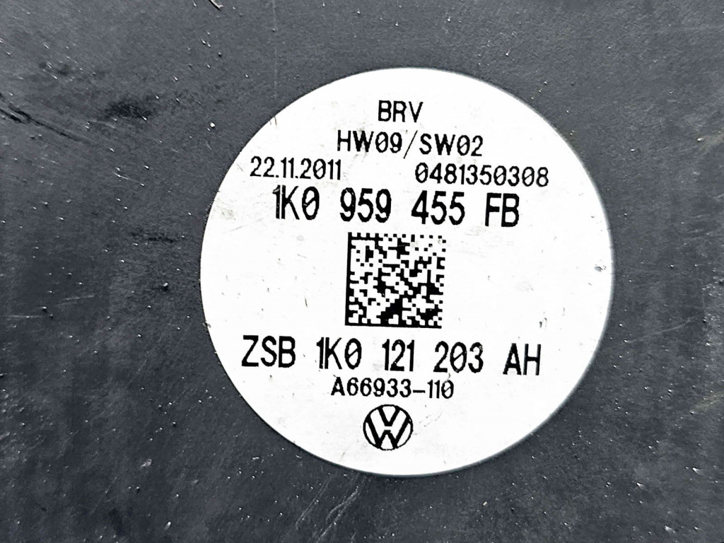 Electroventilator AUDI A3 Sportback (8PA) [Fabr 2004-2013] 1K0121205AC 1.6 TDI CAYC 77KW / 105CP