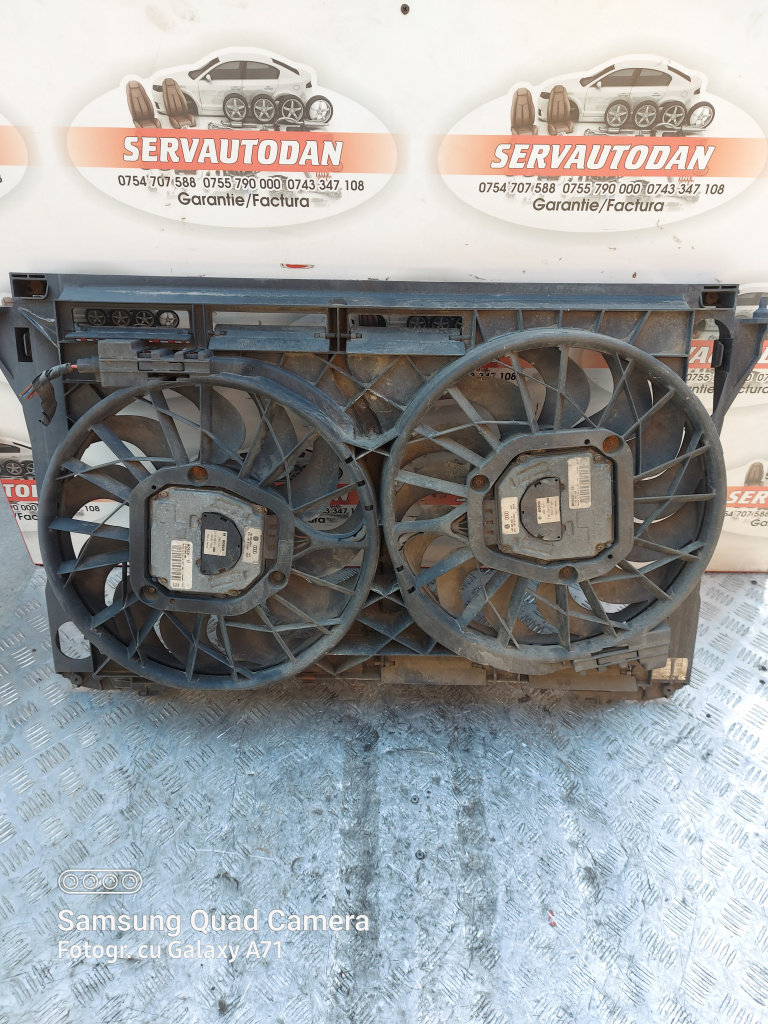 Electroventilator Audi A8 (2002-2009) [4E] D3 3.0 Motorina 2006, 4E0121205B