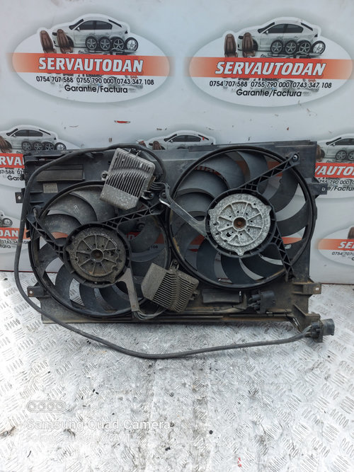 Electroventilator Bentley Continental Flying Spur (2005->) 3.0 Motorina 2011, 3W0121191B