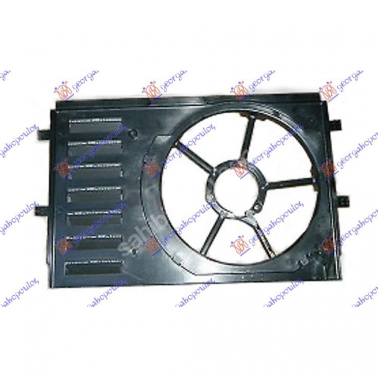 Electroventilator Benzina -Ac/ (340mm) (2pin) - Vw Up 1999 , 1s0121207k