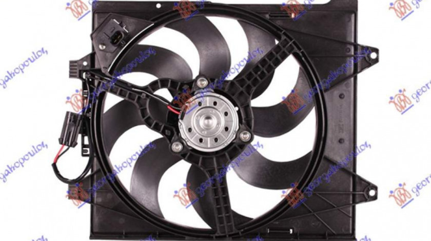 Electroventilator Benzina/Diesel (38cm) - Fiat Ulysse 2002 , 1250.G2
