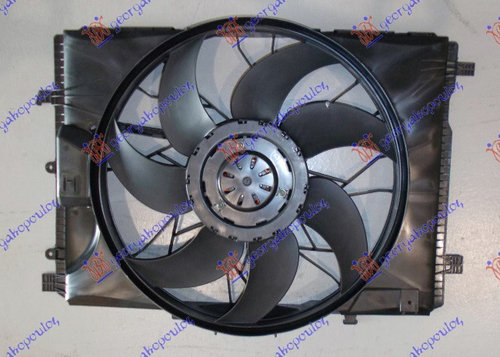 Electroventilator Benzina-Diesel (4pin) (475mm) (400w) W/Cpu - Mercedes C Class (W204) 2007 , 204500...