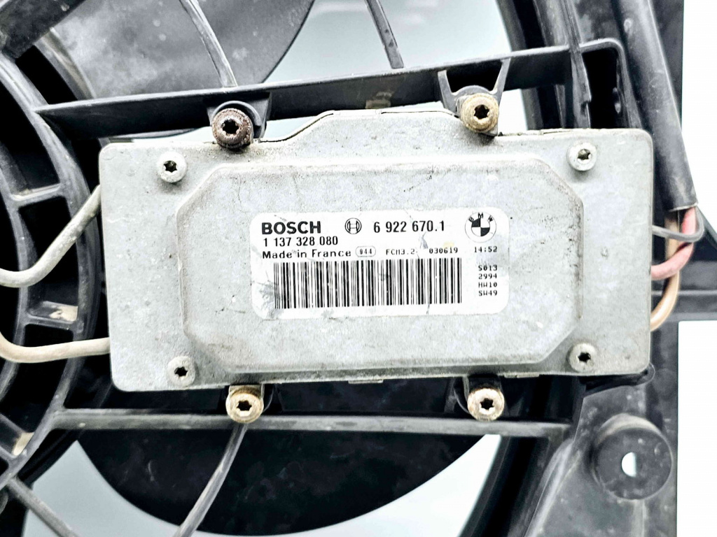 Electroventilator Bmw 3 (E46) [Fabr 1998-2005] 7525508 1.8 Benz N42B18 85KW / 115CP