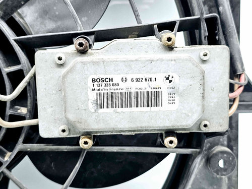 Electroventilator Bmw 3 (E46) [Fabr 1998-2005] 7525508 1.8 Benz N42B18 85KW / 115CP