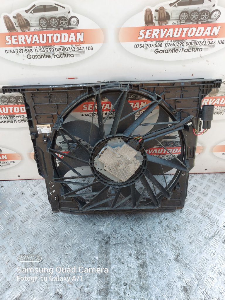 Electroventilator BMW Seria 5 (2010-2017) [F10] 2.0 Motorina 2016, 7633273