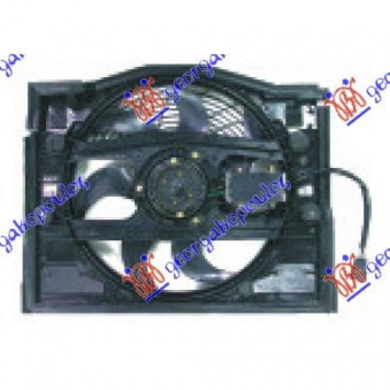 Electroventilator - Bmw Series 3 (E46) Sdn 2002 , 64548373957
