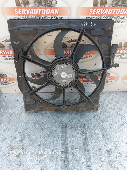 Electroventilator BMW X5 (2007-2013) [E70] 3.0 Motorina 2012, 7616103