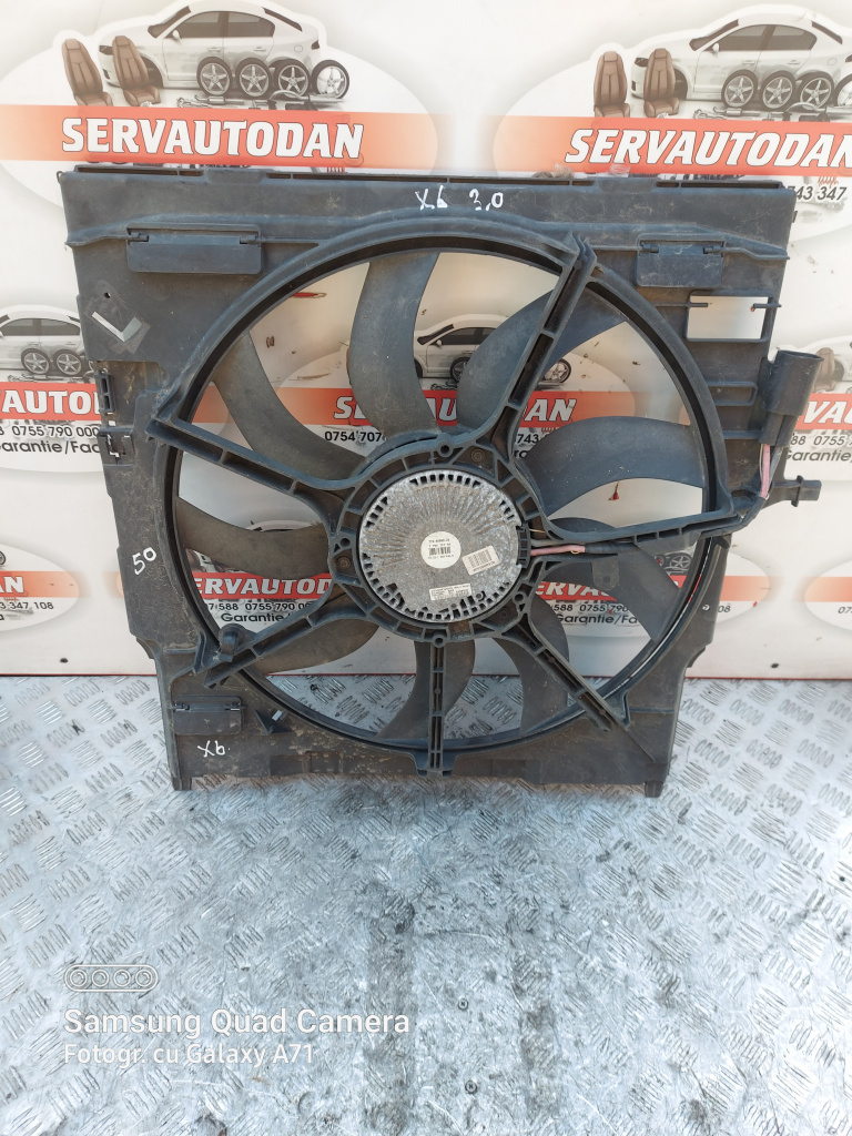 Electroventilator BMW X6 (2008-2014) [E71, E72] 3.0 Motorina 2012, 7795757