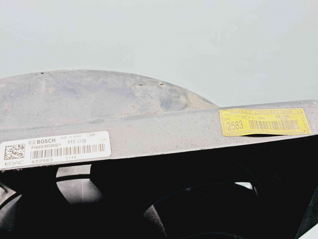 Electroventilator Chevrolet Captiva (T100) [Fabr 2006-2018] F00S3D2021/95472583 2.0 2.0 110KW / 150CP