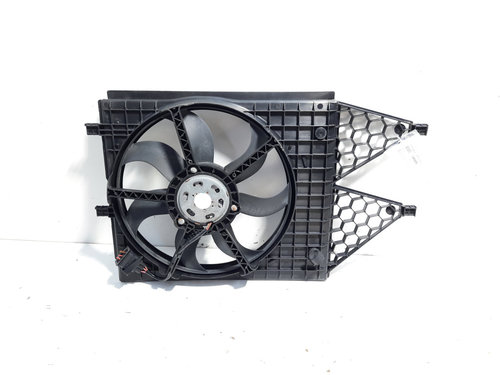 Electroventilator, cod 6R0121207Q, Skoda Fabia 2 (5J, 542), 1.2 TSI, CBZB (id:549426)