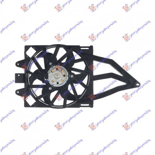 Electroventilator Complet 1 1-1 2cc(+Ac/)06- - Fiat Panda 2003 , 51779917
