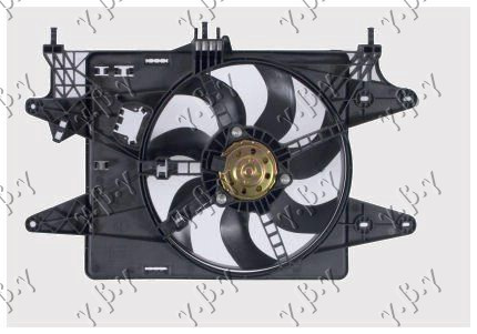 Electroventilator Complet (1 6 Benzina) + Ac/ - Fiat Doblo 2005 , 51758856