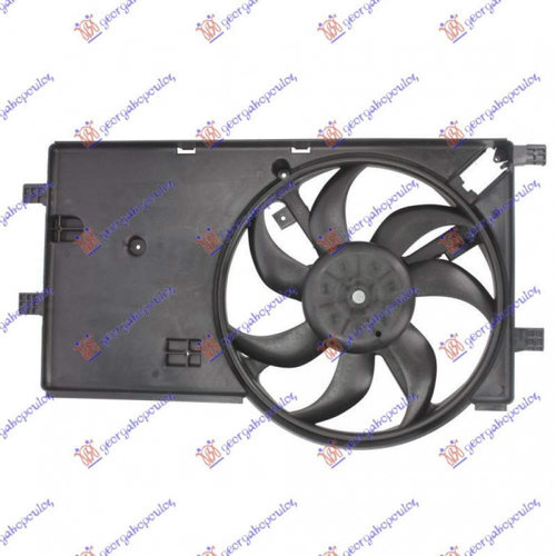 Electroventilator Complet +Ac/ (Diesel) - Citroen Nemo 2008 , 51780703