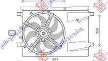 Electroventilator Complet -Ac/ (Diesel) - Peugeot ...