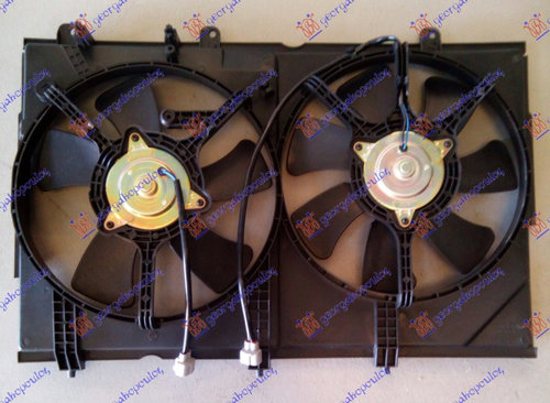 Electroventilator Complet (Double) Benzina - Mitsubishi Outlander 2003 , Mr993933