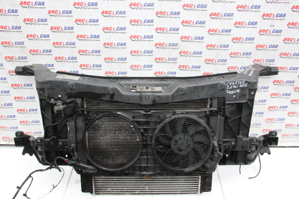 Electroventilator cu carcasa VW Crafter facelift 2.0 TDI 2011-2016