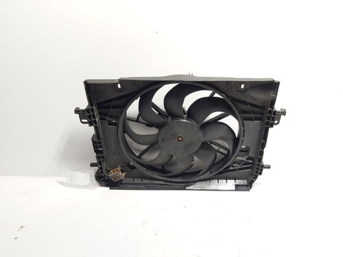 Electroventilator cu releu, cod 214818009R, Dacia Sandero 2, 1.5 DCI, K9K612 (id:676121)
