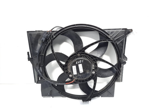 Electroventilator cu releu, cod 7788906-12, 6937515, Bmw 1 Cabriolet (E88), 2.0 diesel, N47D20A (idi...