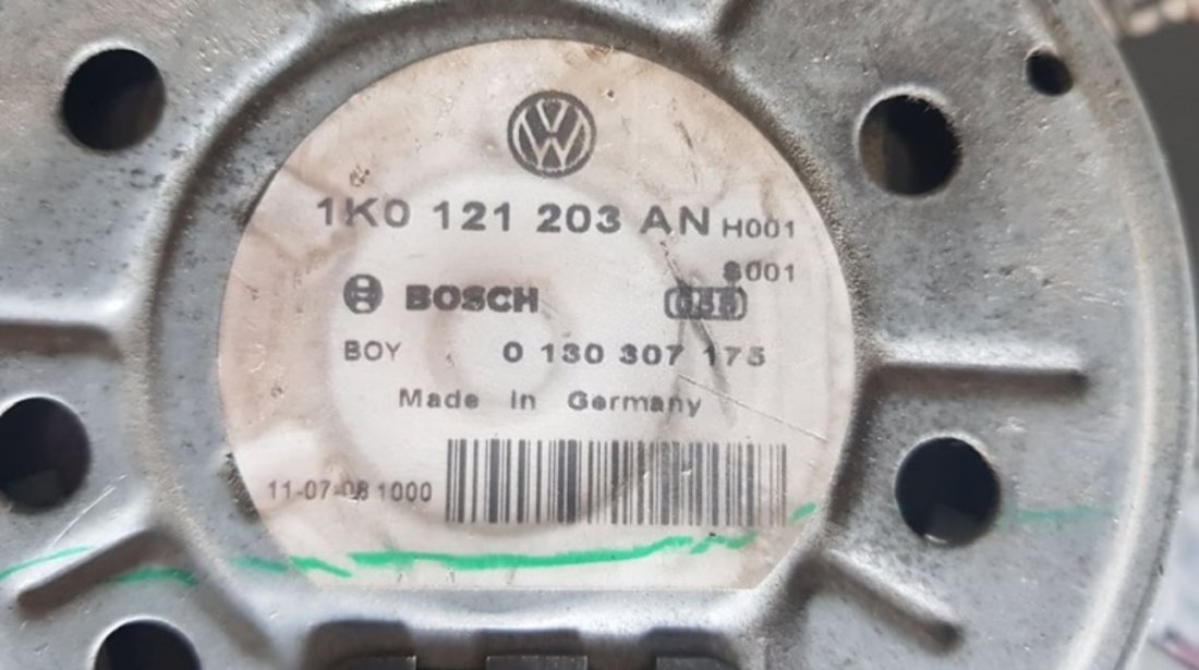 Electroventilator cu releu original BOSCH VW Golf 6 1.6SRE 102cp BSF cod : 1k0121203an