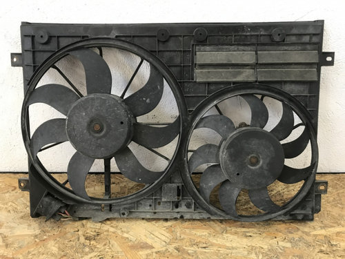 Electroventilator cu releu VW Touran Cross 2.0 TDI, 170CP, BMN, DSG monovolum 2008 (Cod intern:20891...
