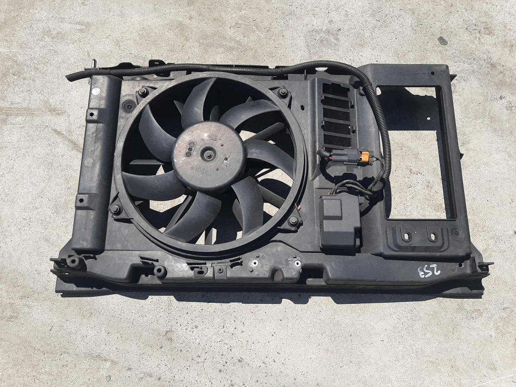 Electroventilator cu trager citroen c4 2 b7 1.6 hdi 9676568780 9801875380