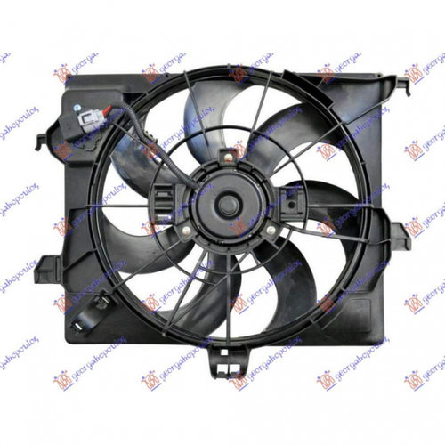 Electroventilator Diesel (390mm) (3pin) (Type Doowon) - Hyundai Accent 2011 , 253801r350