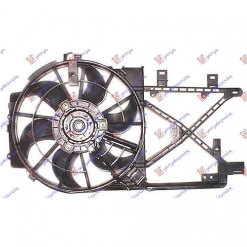 Electroventilator Diesel -Ac/ (3pin) - Opel Astra G 1998 , 1314403