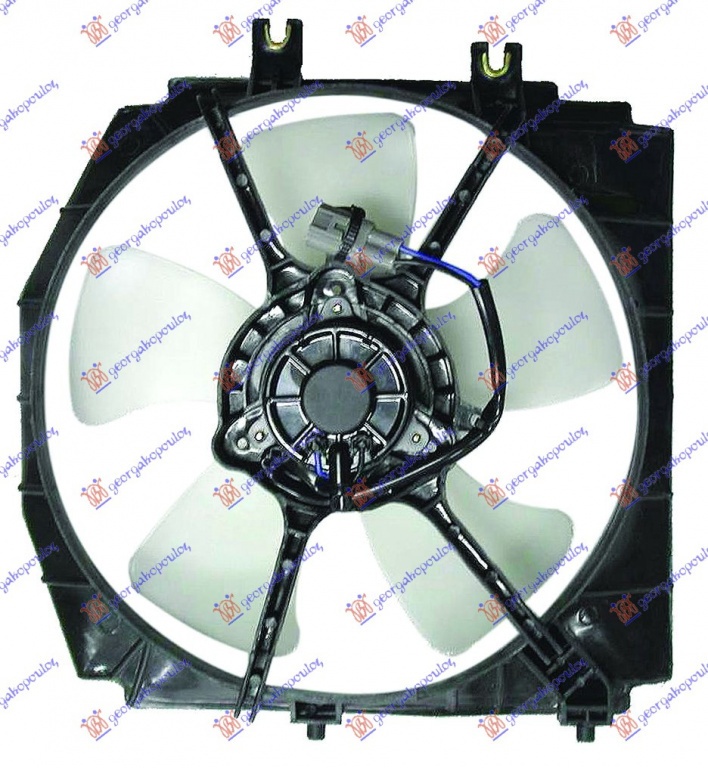 Electroventilator Diesel - Mazda 323 Sdn 1998 , Zl01-15-025b