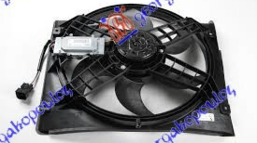 Electroventilator Diesel W/Bast - Bmw Series 3 (E46) Sdn 1999 , 17117801423