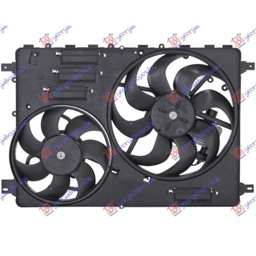 Electroventilator (Double) Benzina-Diesel (3pin) - Land Rover Discovery Sport 2014 , 30723011