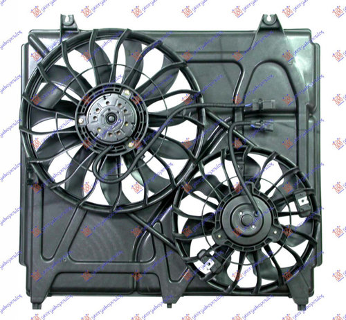 Electroventilator (Double) Benzina-Diesel (T Ha) - Kia Sorento 2002 , 25380-3e600