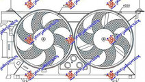 Electroventilator Dublu +Ac/ Benzina - Peugeot Par...