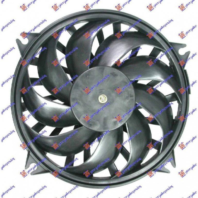 Electroventilator Dublu Benzina-Diesel - Peugeot Expert 2004 , 1308j1