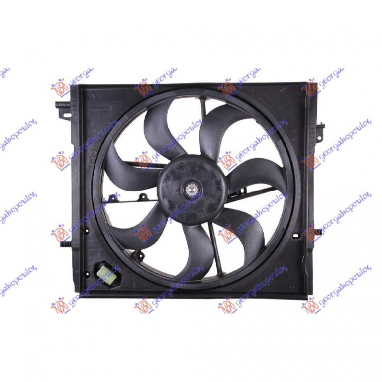Electroventilator Dublu Benzina-Diesel - Renault Koleos 2008 , 21481-Jy20a
