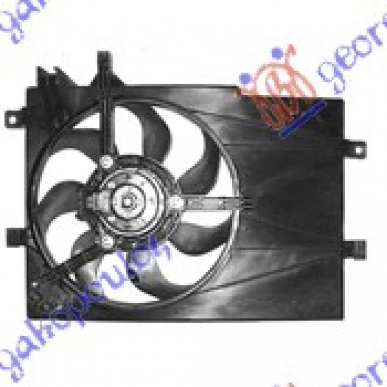 Electroventilator - Fiat Albea 2002 , 46826688