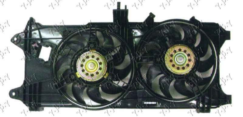Electroventilator - Fiat Doblo 2001 , 51718489