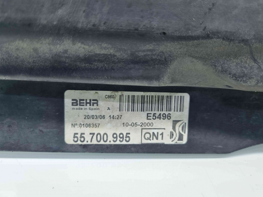 Electroventilator Fiat Grande Punto (199) [Fabr 2005-2009] 55700995 1.2 Benz 1.2 Benz 66KW / 90CP