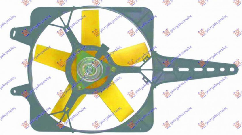 Electroventilator - Fiat Punto Gt1996 1997 , 7740875