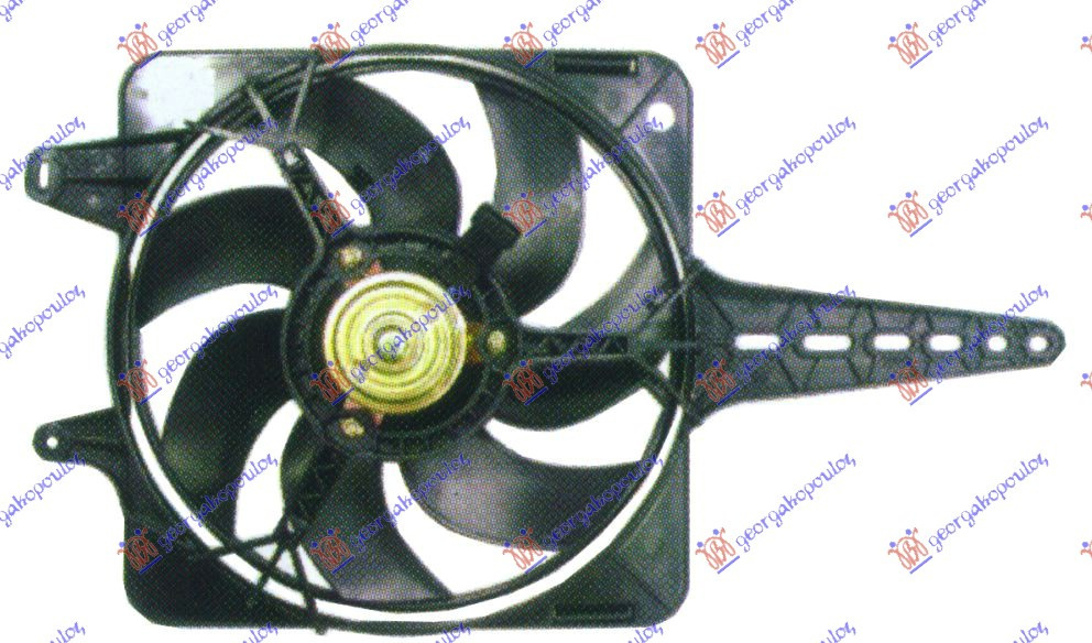 Electroventilator - Fiat Tipo 1988 , 760