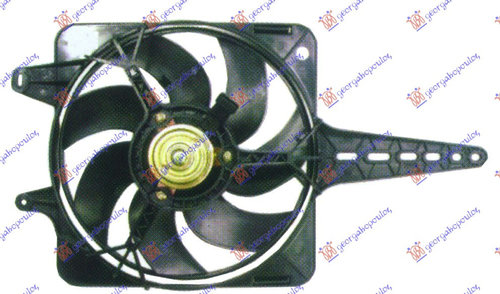 Electroventilator - Fiat Tipo 1988 , 7608426