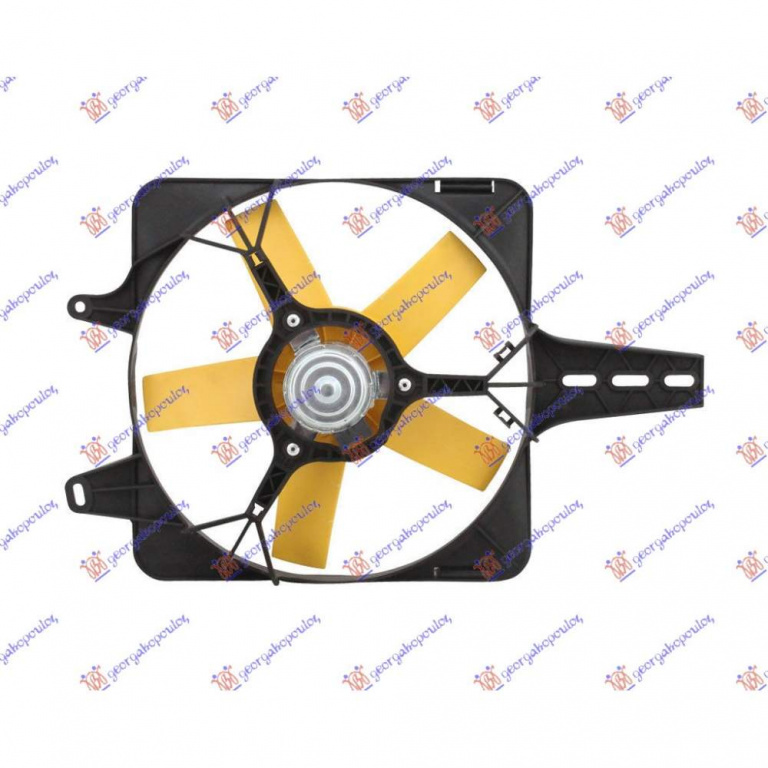 Electroventilator - Fiat Tipo 1993 , 7608426