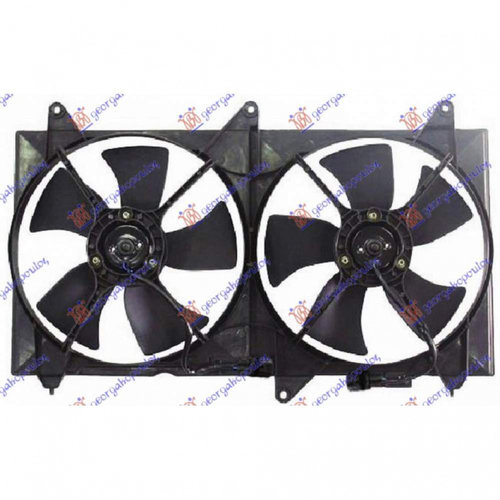 Electroventilator (For 049506300/6330) - Daewoo - Chevrolet Kalos Sdn-L/B 2002 , 96536520