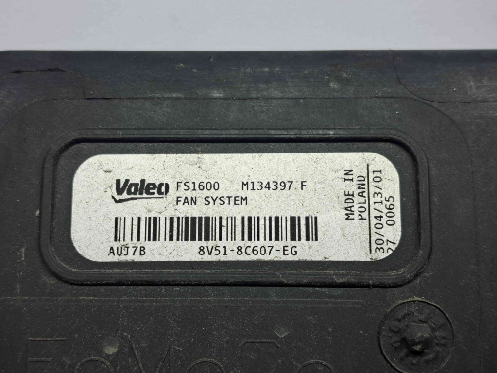 Electroventilator Ford B-Max [Fabr 2012-prezent] 8V51-8C607-EG 1.5 15DSOX 1.5 15DSOX 80KW / 109CP