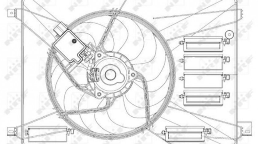 Electroventilator Ford KUGA I 2008-2016 #3 05052027